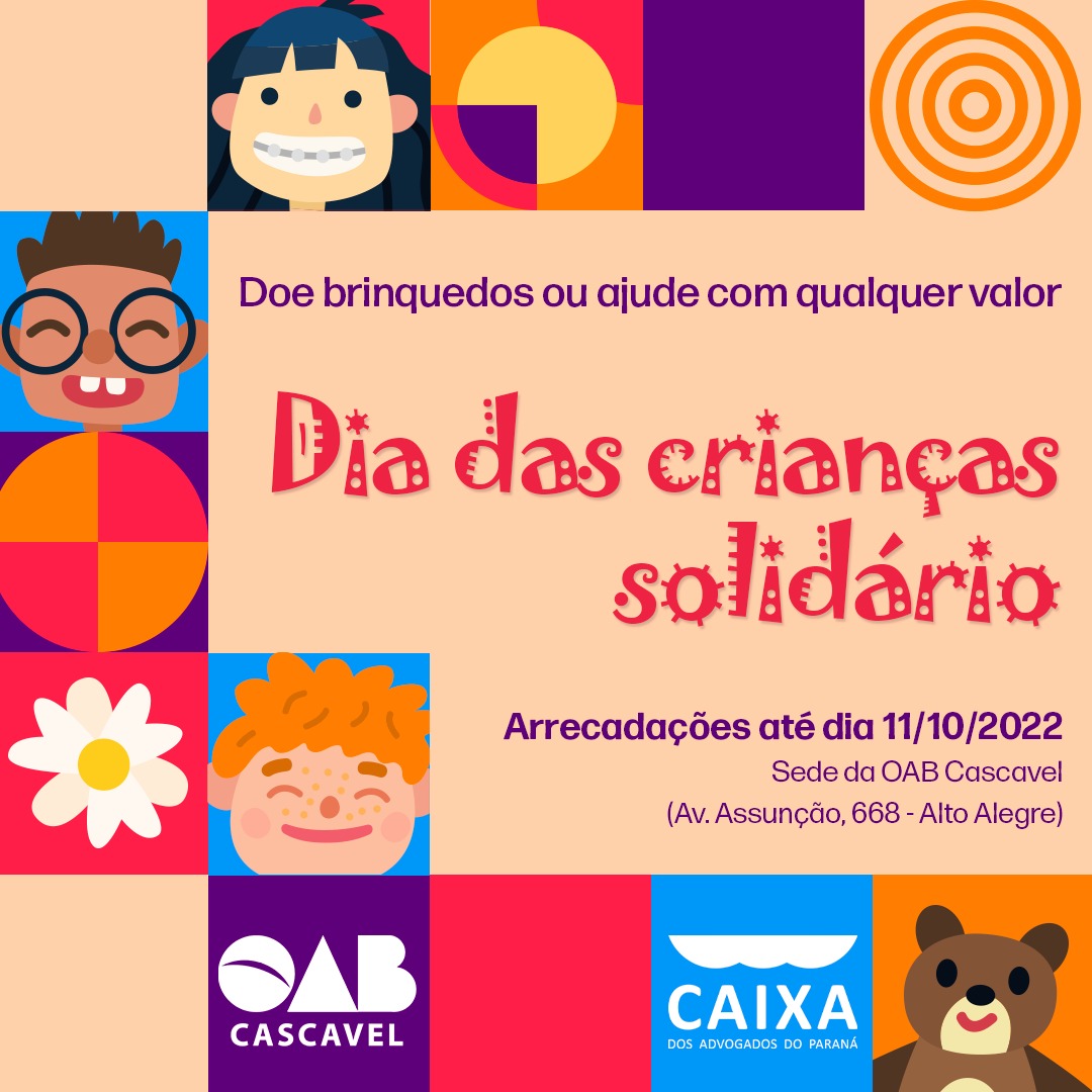 CAMPANHA: Dia das Crianças Solidário